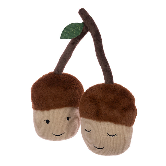 Floralsilk Plush Mr & Mrs Acorn Decoration image 0