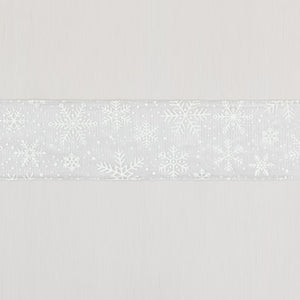 Swift Christmas Ribbon Garland - White Snowflake image