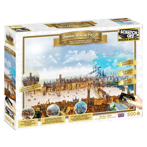 London Scratch Off 500 Piece Jigsaw Puzzle image 0
