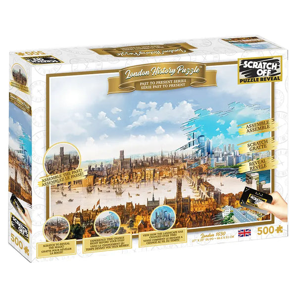 London Scratch Off 500 Piece Jigsaw Puzzle image 0