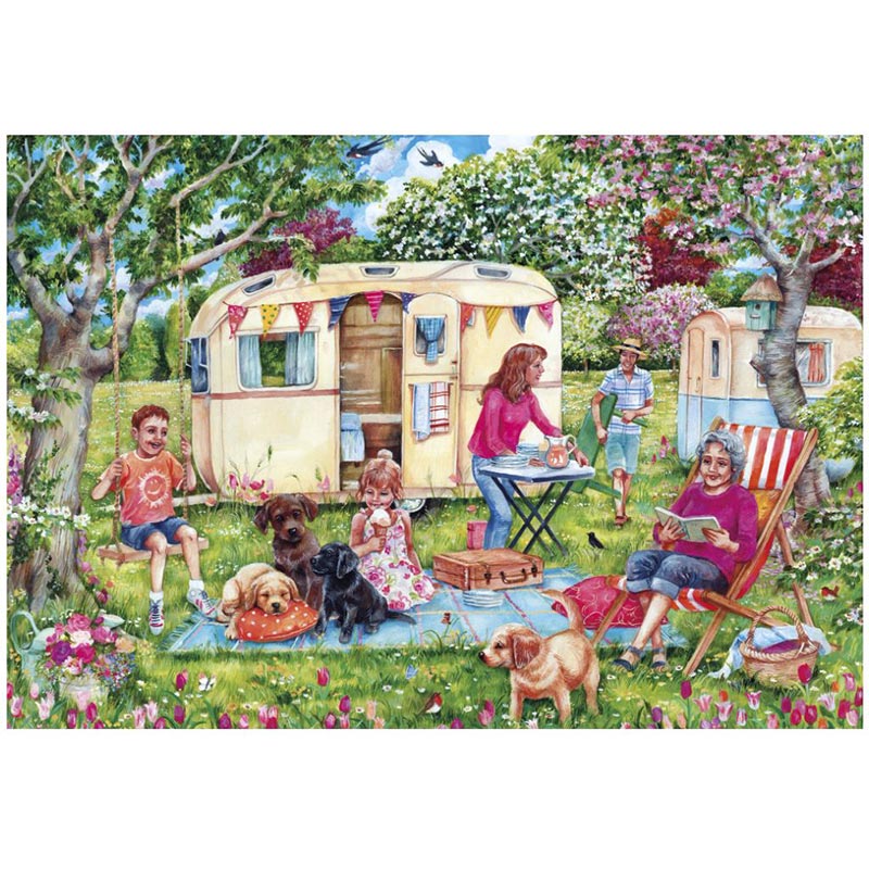 Gibsons Caravan Escape 250 XL Piece Jigsaw Puzzle image 0