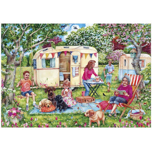 Gibsons Caravan Escape 250 XL Piece Jigsaw Puzzle image 0