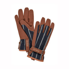 Burgon & Ball Sophie Conran Everyday Gloves Navy Ticking image 0