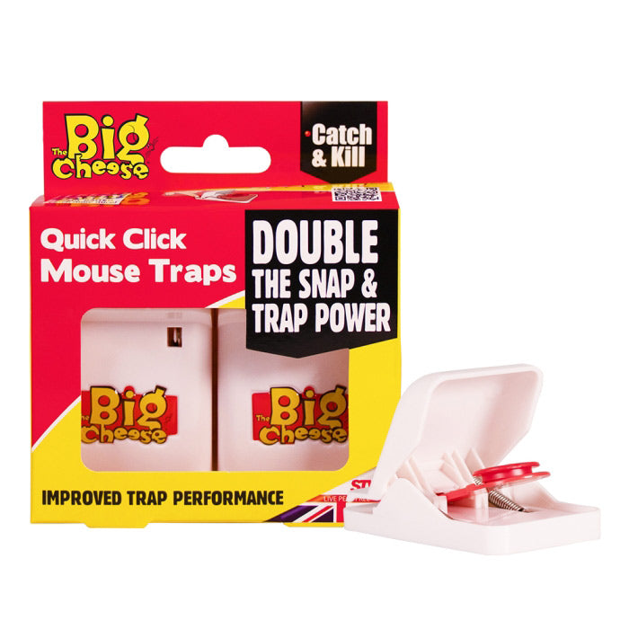 The Big Cheese Quick Click Mouse Traps (Pack of Two) image 0
