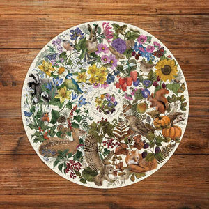 Gibsons The Art File: Nature's Seasons 500 Piece Puzzle image 1