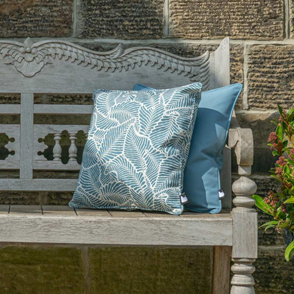 Extreme Lounging B-Cushion Oasis Leaf, 43 x 43cm - Sea Blue image 2