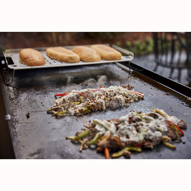 Weber Griddle Keep Warm Rack image 0