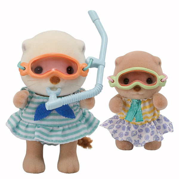 Sylvanian Families Sea Otter Sisters - Splashy Snorkel Set image 3