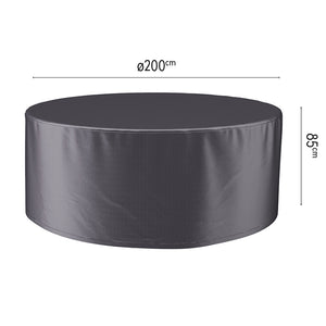 Platinum Aerocover for Outdoor Round Dining Set - 200 x 85cm image 5