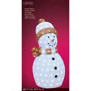 Lumineo LED Acrylic Snowman image 1