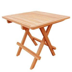 Bramblecrest Richmond Square Folding Wooden Table image 2