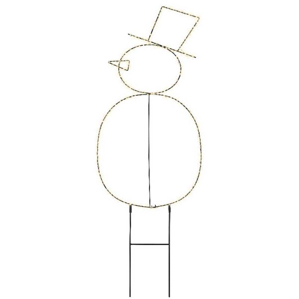 Lumineo Micro LED Snowman Stake Light image 0