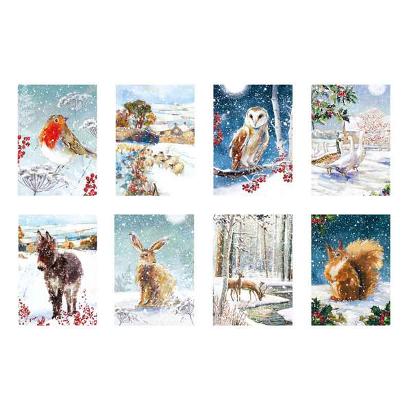 Ling Design Big Value Box - Winter Wildlife (Pack of 24) image 0