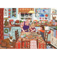 House Of Puzzles Festive Fancies Big 500 Piece Jigsaw Puzzle image 0