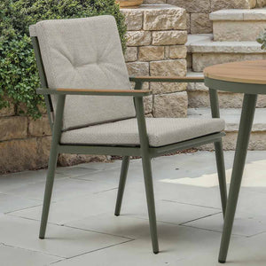 Bramblecrest RHS Wisley Round Bistro Set - Sage image 3
