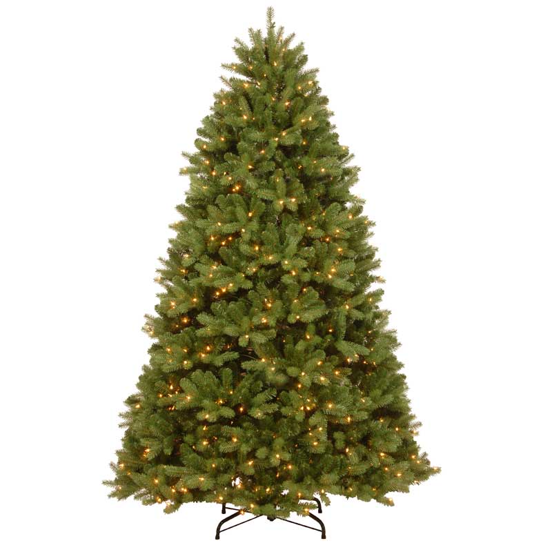 National Tree Tillberry Spruce Pre-Lit Christmas Tree - 7.5ft image 0
