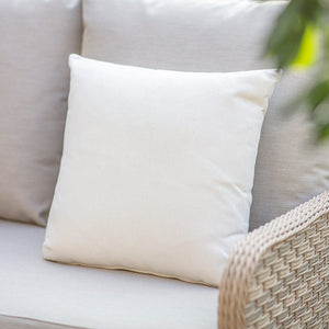 Bramblecrest Square Scatter Cushion, 45 x 45cm - Plain Fawn image 3
