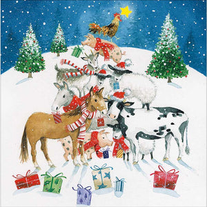 Snowy Scenes Christmas Cards (Pack of 10)