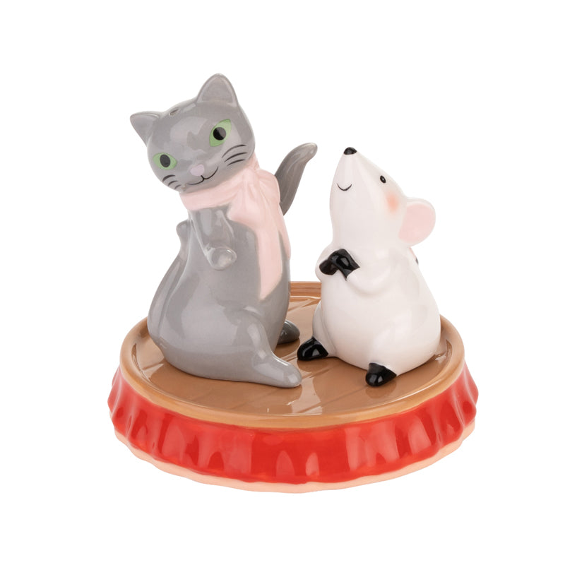Cath Kidston Cat & Mouse Salt & Pepper Set