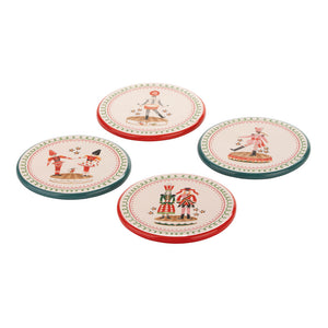 Cath Kidston Nutcracker Coaster Set (Set of 4)