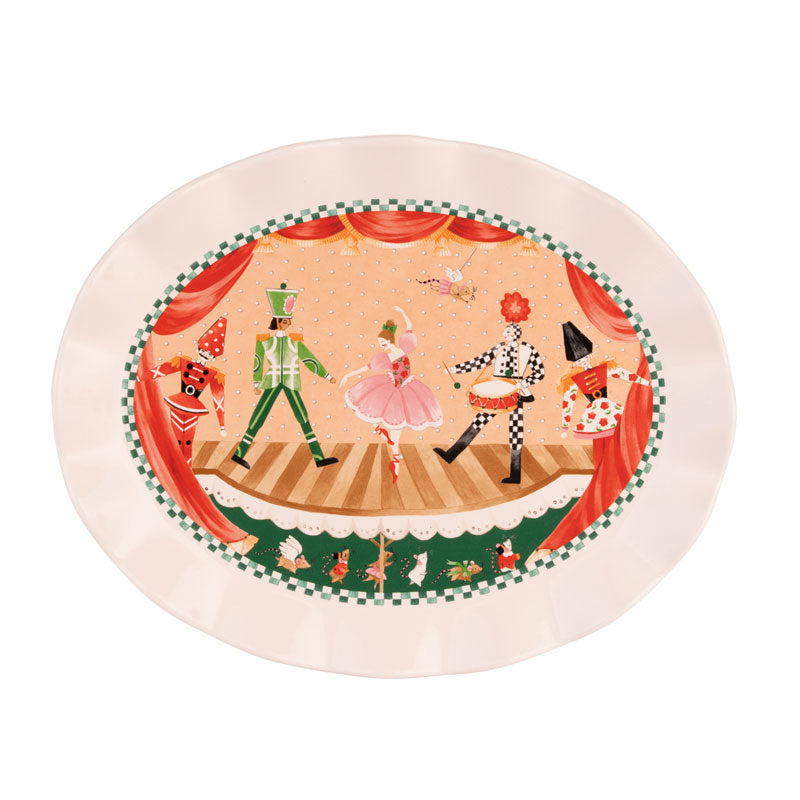 Cath Kidston Nutcracker Oval Platter