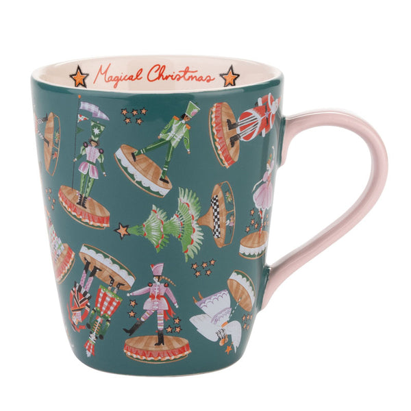 Cath Kidston Nutcracker Teal Stanley Mug