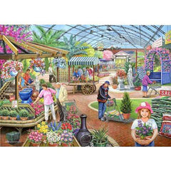 House Of Puzzles At The Garden Centre 1000 Piece Jigsaw Puzzle image 0