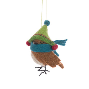 Floralsilk Felt Robin image 0
