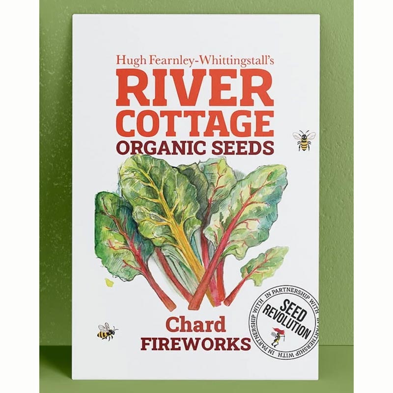 River Cottage Organic Seeds – Chard ‘Fireworks’ (1 Packet) image 0