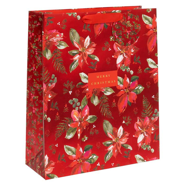 Glick Perfect Poinsettia Gift Bag image 1