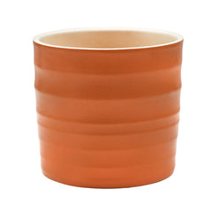 Ivyline Hadleigh Matt Indoor Planter Range - Amber, 14cm image