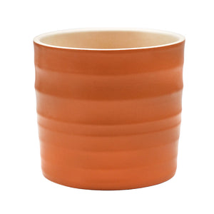 Ivyline Hadleigh Matt Indoor Planter Range - Amber, 14cm image