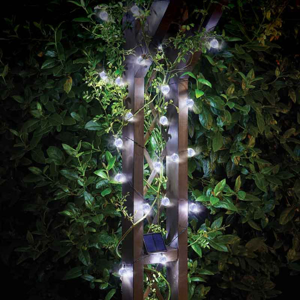 Smart Solar Super Bright 25 Orb Ultra String Lights image 0