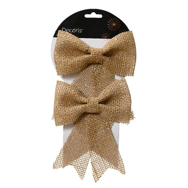 Decoris Polyester Bow (Pack of 2) image 1