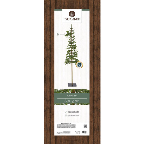 Everlands Alpine Fir Artificial Christmas Tree - 10ft image 5