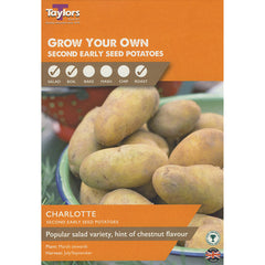 Charlotte Second Early Seed Potatoes - Pack of 10 image