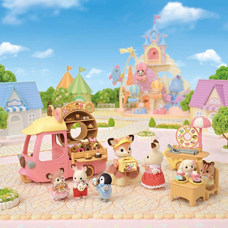 Sylvanian Families 'Dip Dip Donuts Wagon' image 0