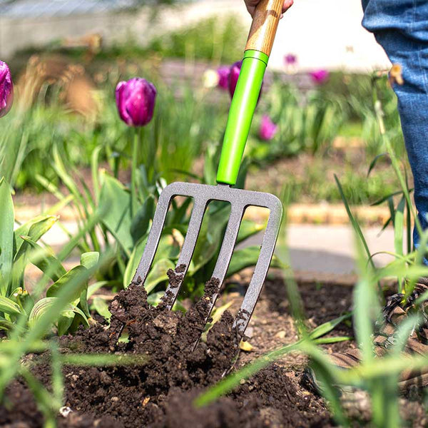 AMES Digging Fork Carbon Steel image 2