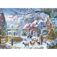 Gibsons A Winter Stroll 1000 Piece Jigsaw Puzzle image 0