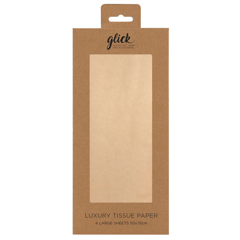 Glick Kraft Tissue Paper (Pack of 4) image 0
