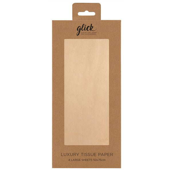 Glick Kraft Tissue Paper (Pack of 4) image 0