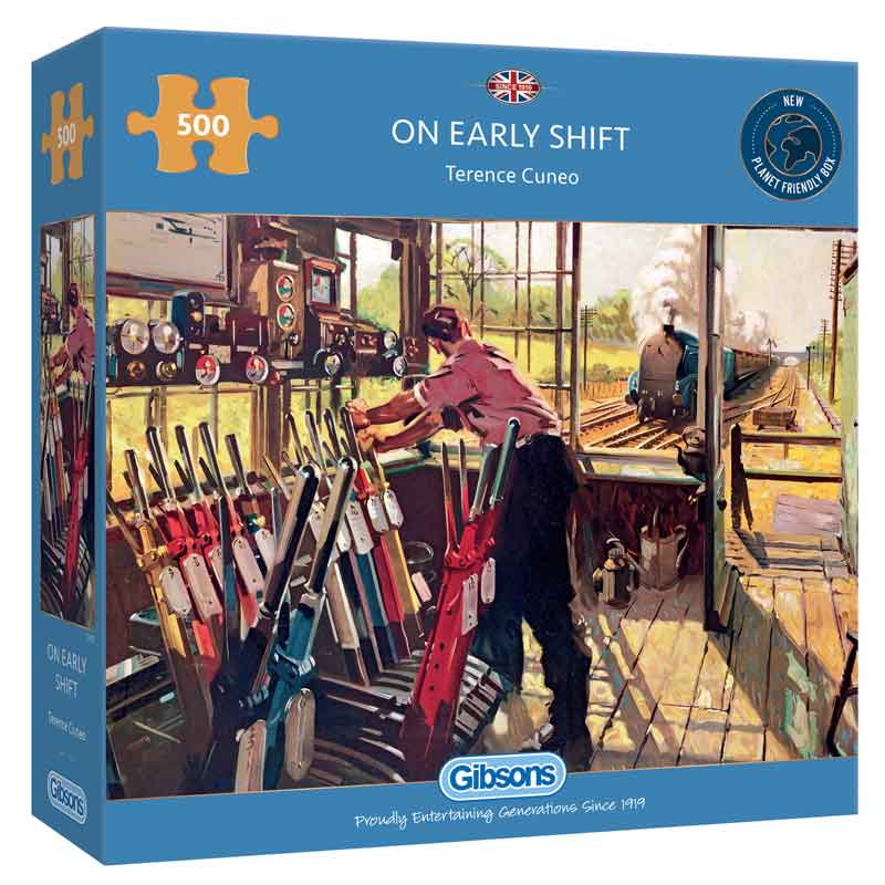 Gibsons On Early Shift 500 Piece Jigsaw Puzzle image 0