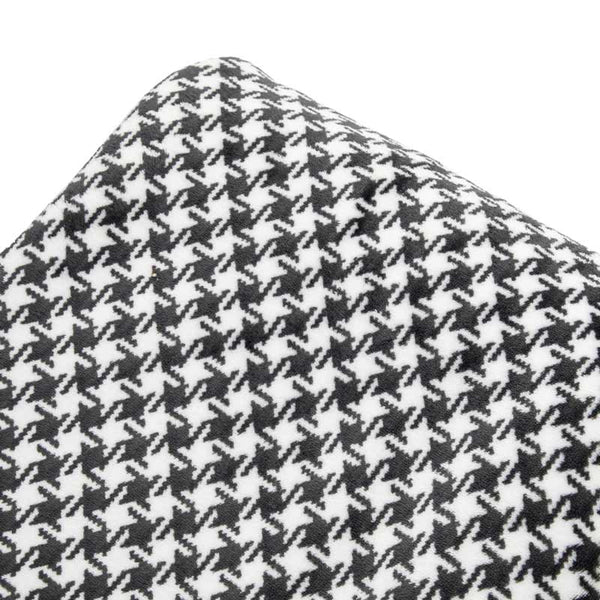 Kilburn & Scott Dogtooth Sherpa Throw in Black image 4