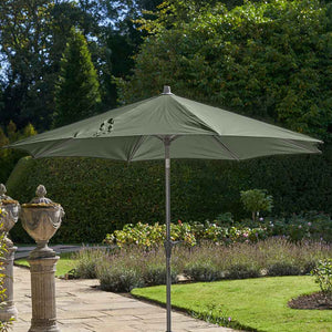 Platinum Riva 3m Round Crank & Tilt Parasol – Olive image 2