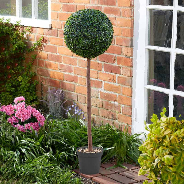 Smart Garden 120cm Uno Artificial Topiary Tree image 0