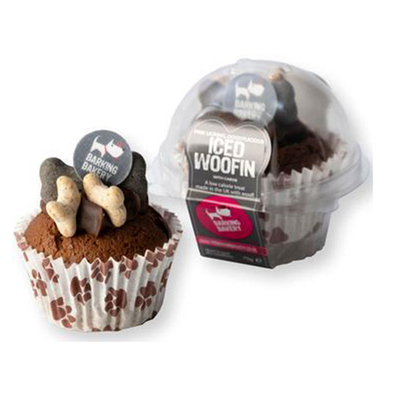 Barking Bakery Carob Woofin with Carob Frosting image 0