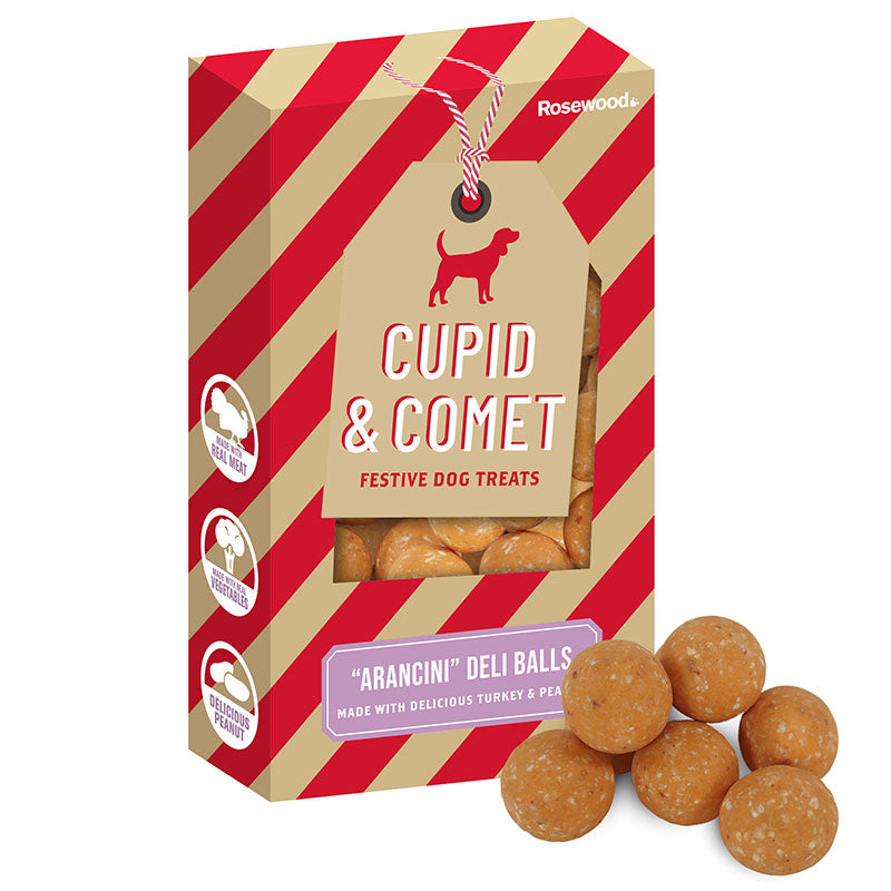 Cupid & Comet 'Arancini' Deli Balls Festive Dog Treats image 0