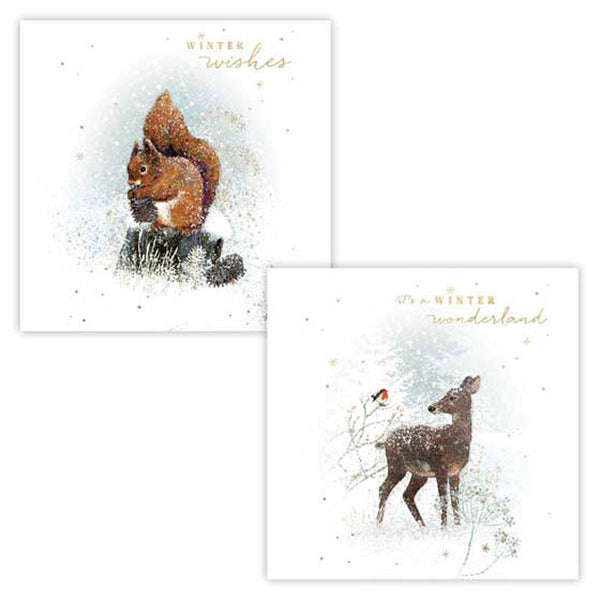 RSPB Luxury Christmas Cards - Winter Wonder (Pack of 10) image 1