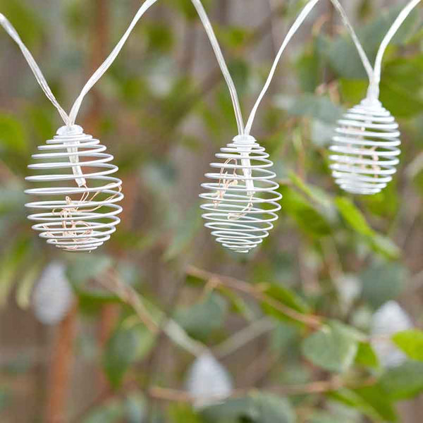 Smart Solar 10 Warm White Spiralight String Lights image 2
