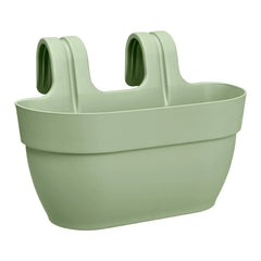 elho® Vibia Campana Easy Hanger Medium Pistachio Green Planter image 0